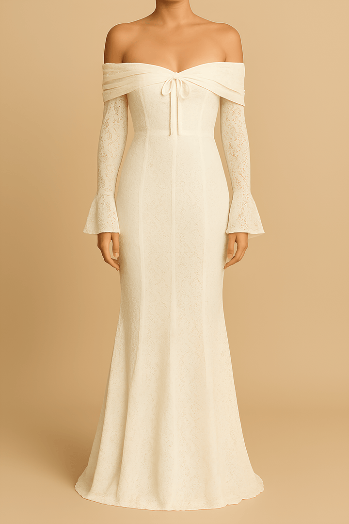 Wedding Guest Dress White – Timeless & Elegant Gown
